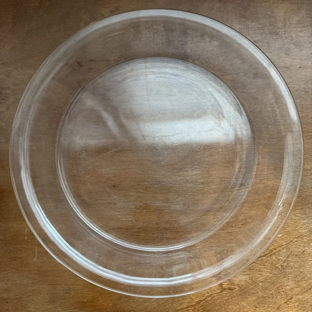 Vintage PYREX #209 Clear Glass Pie Pan 8 1/2